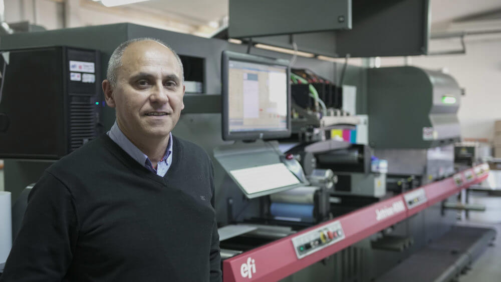 Alejandro Tornería, gerente comercial de JP Print.